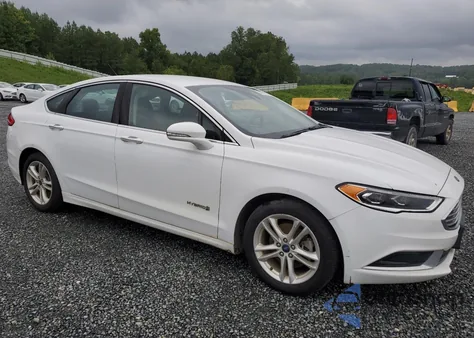 2018 Ford Fusion Se Hybrid из США, поврежденный, VIN 3FA6P0LU3JR118846